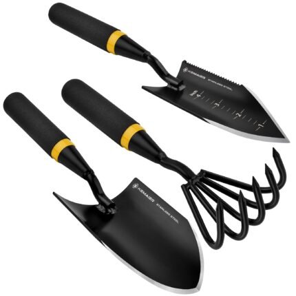 Garden Tool Set: Premium Heavy Duty Steel