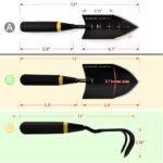 Garden Tool Set: Premium Heavy Duty Steel - Image 3